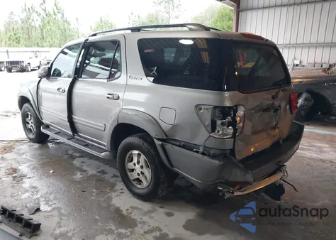 2001 Toyota Sequoia Limited V8 z USA, uszkodzony, nr VIN 5TDZT38A91S056322